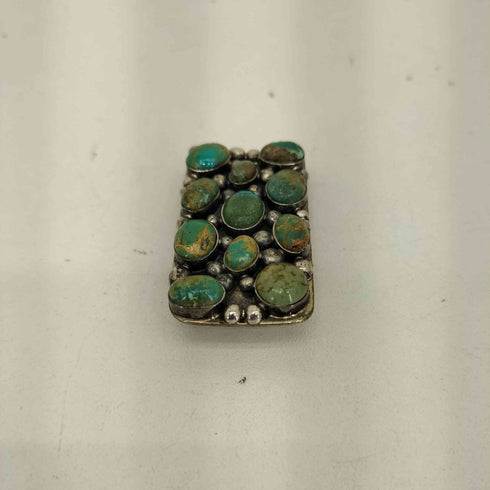 インディアンジュエリー INDIAN JEWELRY ナバホ ターコイズ 天然石 マネークリップ メンズ